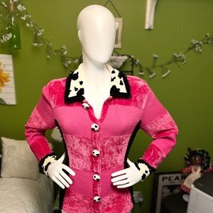 💰Berek cardigan. Art you can wear! Large.